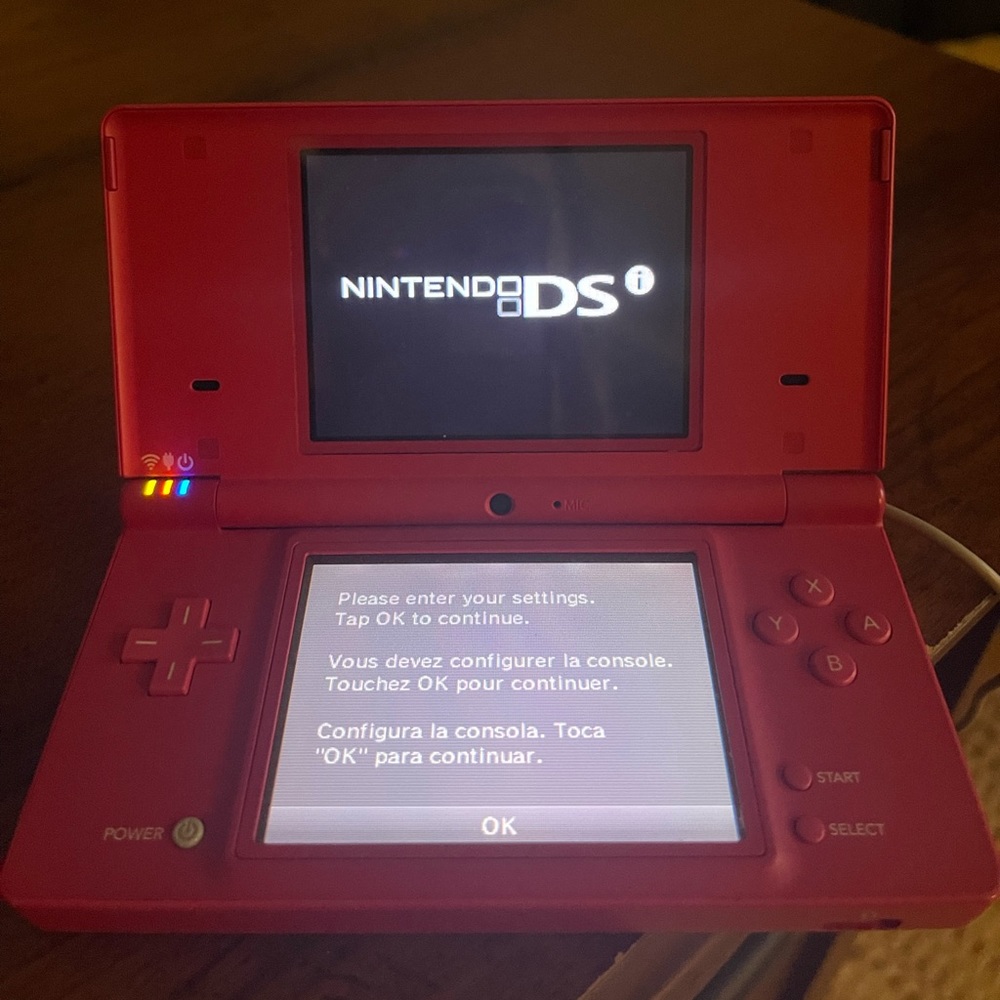 Nintendo Hot Pink DSI